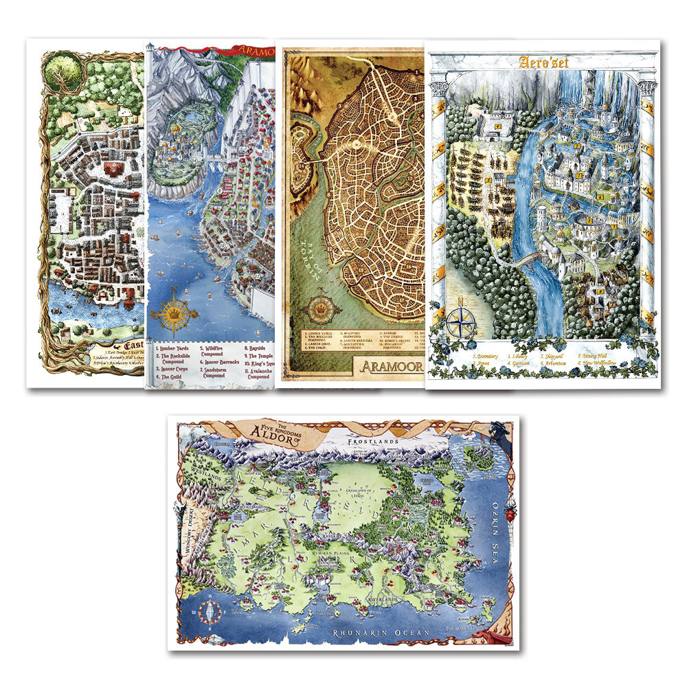 Map Bundle – Michael Wisehart | Fantasy Author